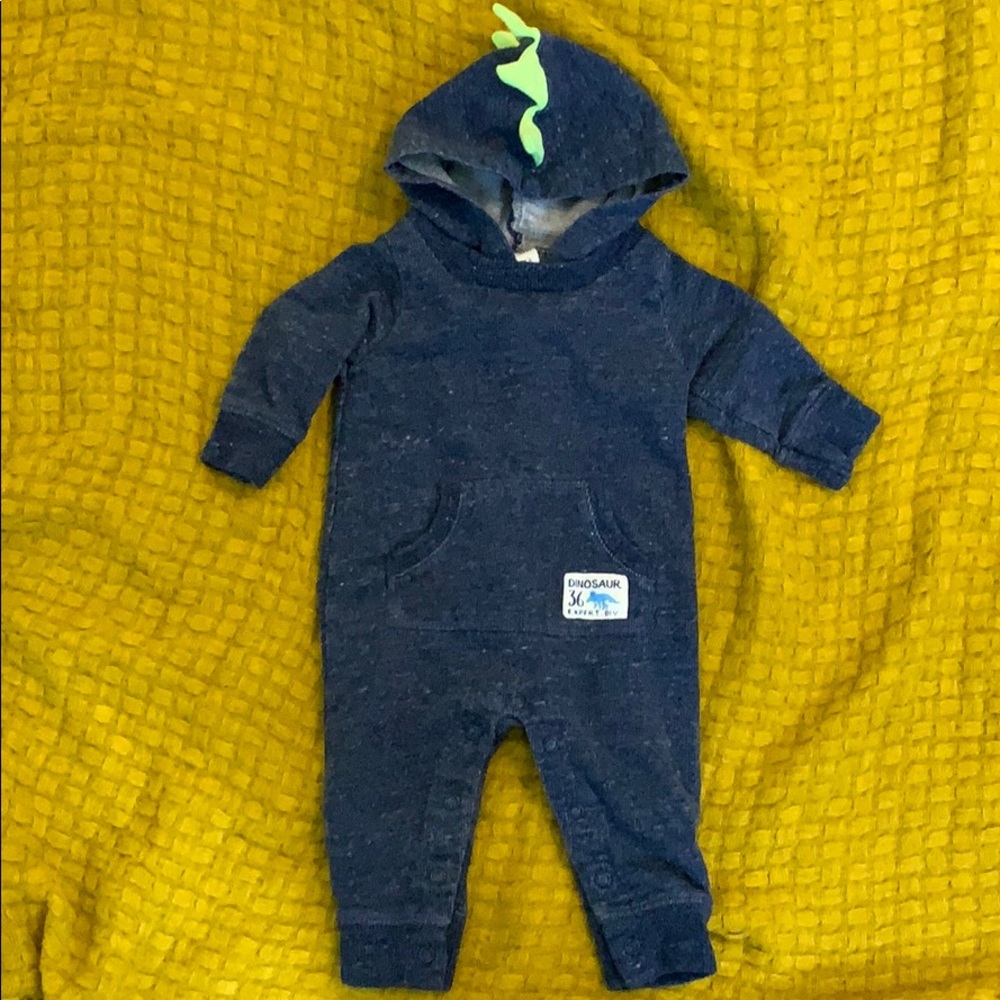 Blue One Piece w/ Hood